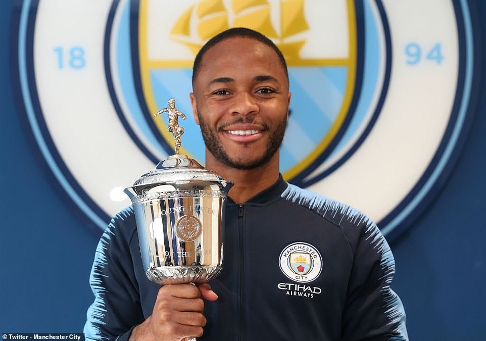 Sterling đã có mùa giải như mơ. Ảnh: Twitter.