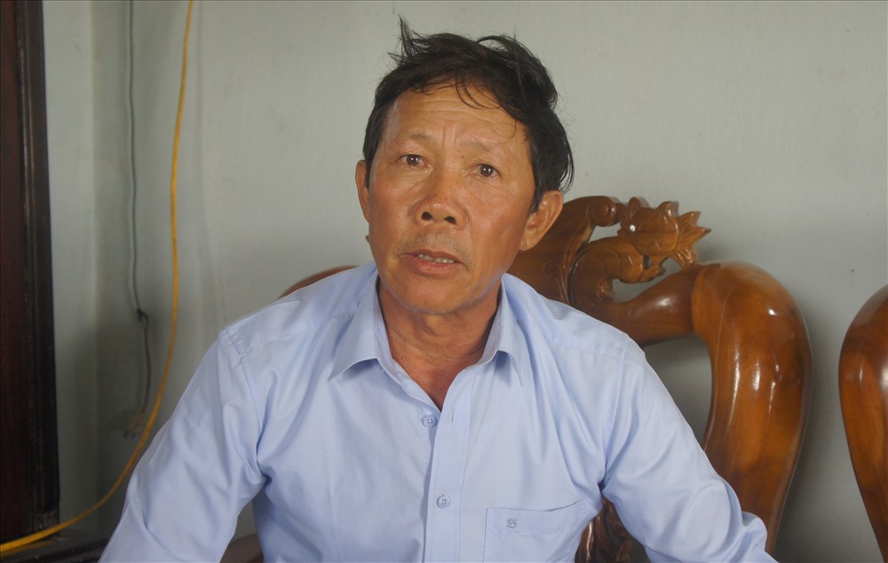 Ông Dương Đắc Chí một trong số những người tố cáo sự việc
