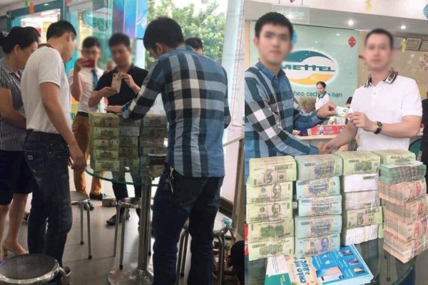 Hình ảnh được chia sẻ trên mạng xã hội về thương vụ SIM “Bát Thất” với giá bán lên tới 20 tỉ đồng.