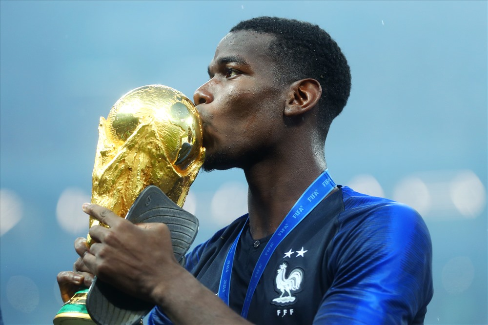Pogba đang là nhà vô địch thế giới. Ảnh: FIFA.