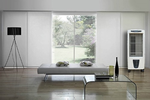 Quạt hơi nước phù hợp với không gian nhỏ dưới 12 m2, thoáng đãng