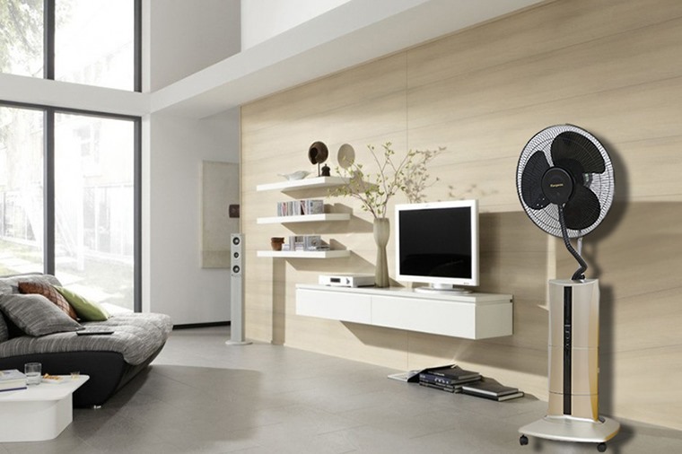 Quạt phun sương phù hợp không gian từ 12 - 20 m2.