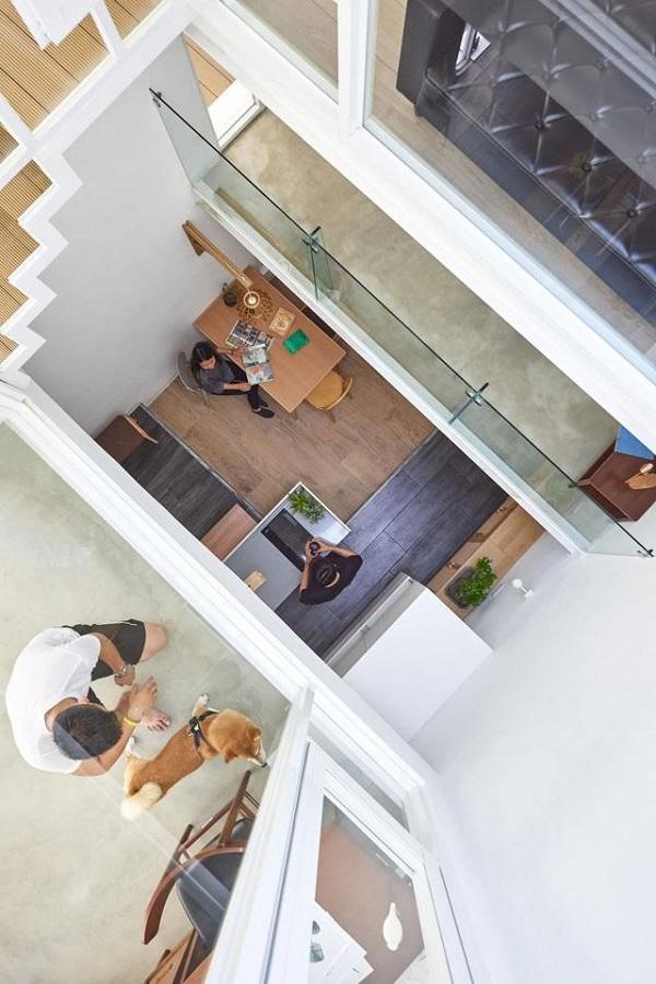 Đây cũng là điểm sáng tạo khiến cho ngôi nhà trở thành một trong số những thiết kế tuyệt vời nhất của kiến trúc sư Hào.