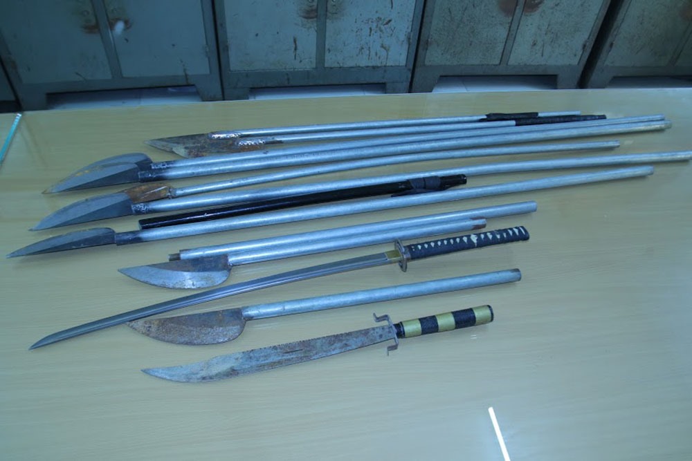 Tang vật vụ việc.