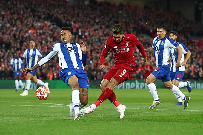 Firmino là chủ nhân của bàn thắng thứ 2 cho Liverpool (Ảnh: Getty)