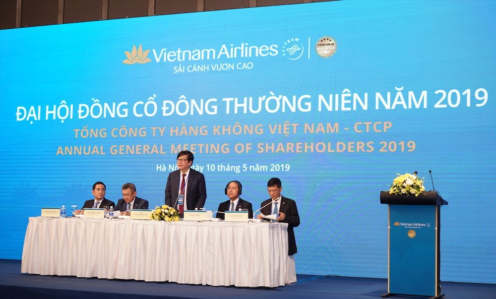 Đại hội cổ đông của Vietnam Airlines.