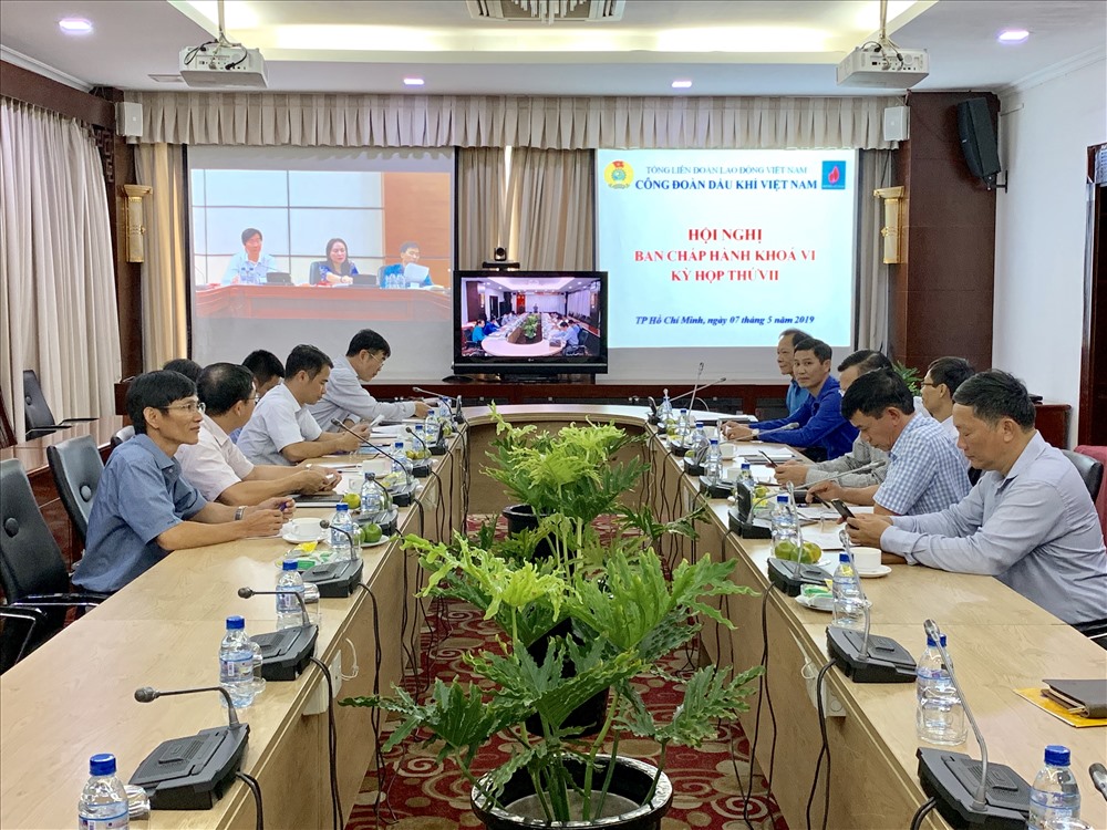 Hội nghị BCH CĐ DK VN tại điểm cầu TP HCM