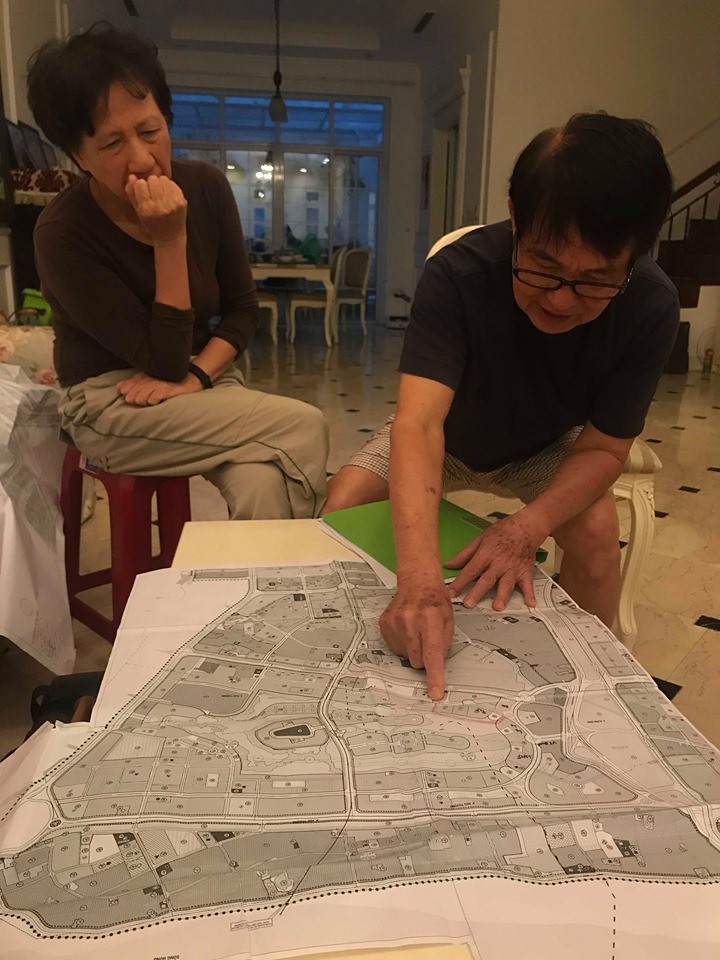 Các hộ dân chỉ ra những điểm vô lí chỉ ra những vô lý trong phương án điều chỉnh quy hoạch chi tiết 1/500 của chủ đầu tư.