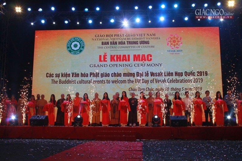 Khai mạc chuỗi sự kiến văn hóa chào mừng Đại lễ Vesak 2019.
