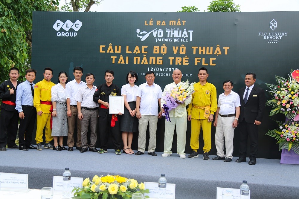 Buổi lễ diễn ra thành công với kỳ vọng đưa CLB trở thành cái nôi đào tạo võ thuật uy tín – chất lượng. Ảnh: FLC