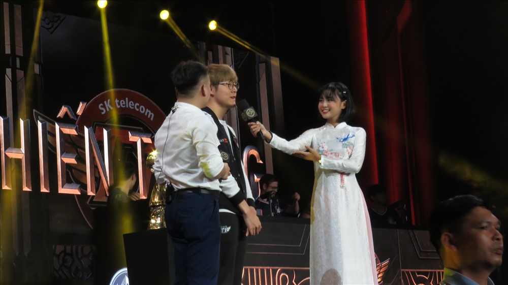Ngôi sao Teddy của SKT T1. Ảnh: Việt Hùng.