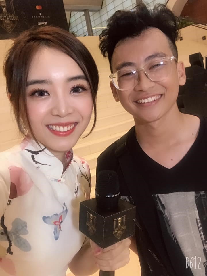 MC Candice của khu vực LPL (Trung Quốc). Ảnh: V.H.
