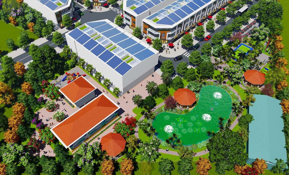 Phối cảnh tiện ích của dự án Tân Phước Khánh Village