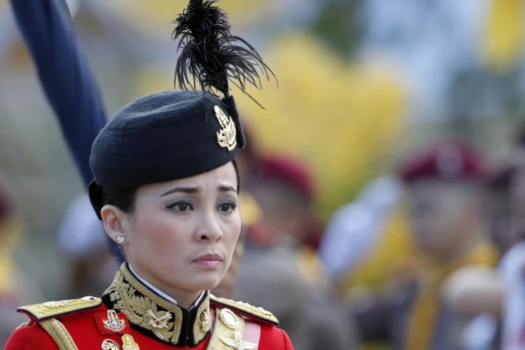 Bà Suthida Tidjai, 40 tuổi, là cựu tiếp viên hàng không và là nữ tướng ở Thái Lan. Ảnh: EPA.