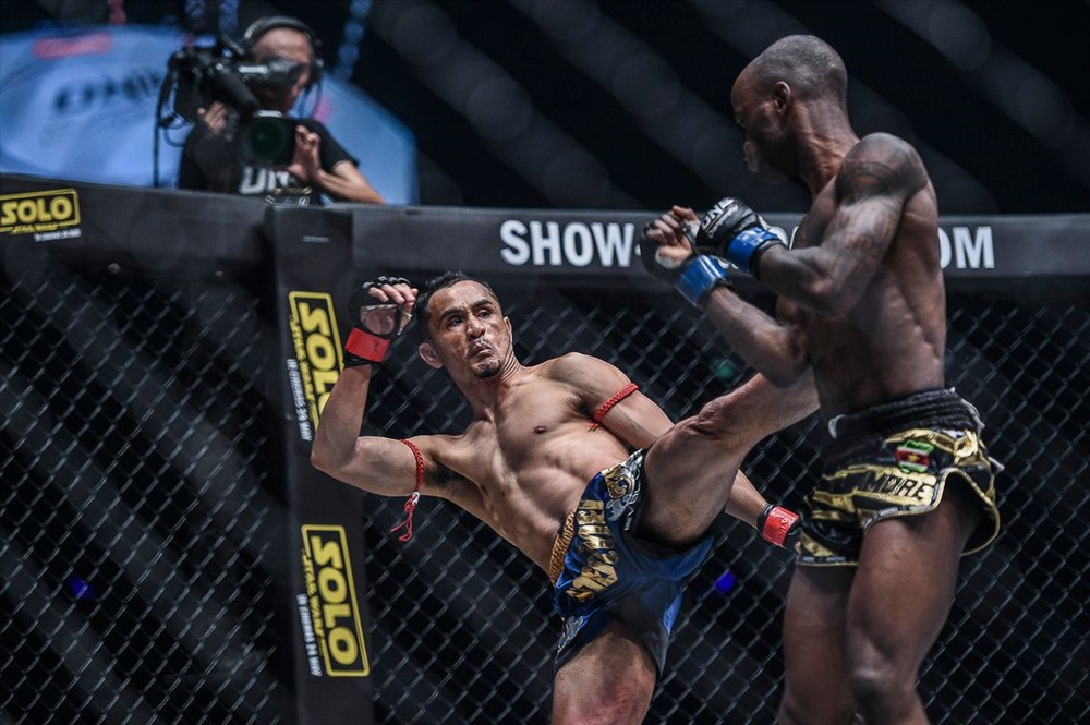 Sam-A chiến thắng KO trước Sergio Wielzen để giành được danh hiệu thế giới Muay Thai đầu tiên của ONE Super Series. Nguồn: One Championship