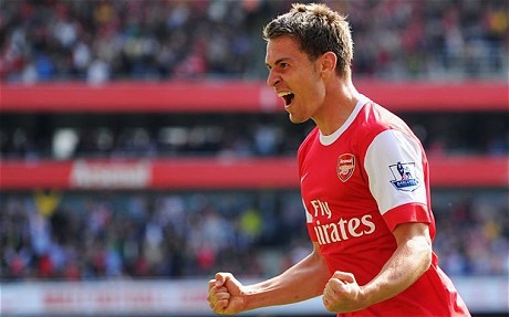 Sau chấn thương, Ramsey vẫn là tương lai của Arsenal. Ảnh: Getty.