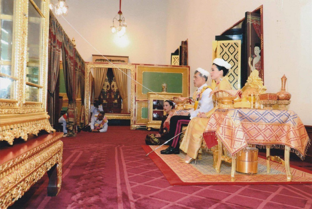 Những hình ảnh trong nghi lễ thắp nến chiều 3.5. Ảnh: The Nation.