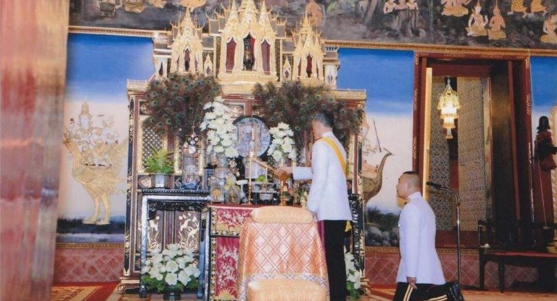 Những hình ảnh trong nghi lễ thắp nến chiều 3.5. Ảnh: The Nation.