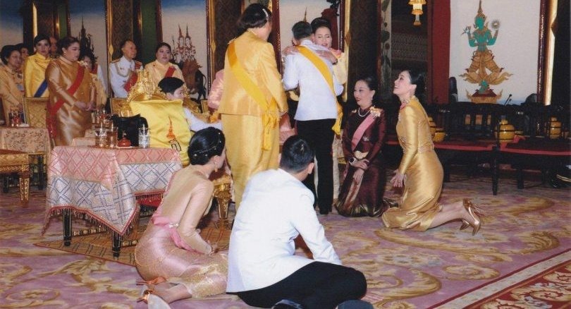 Những hình ảnh trong nghi lễ thắp nến chiều 3.5. Ảnh: The Nation.