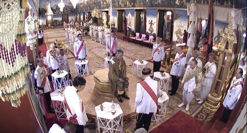 Một số hình ảnh khác trong nghi lễ ở cung Baisal Daksin. Ảnh: The Nation.