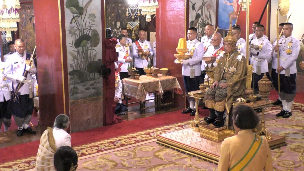 Một số hình ảnh khác trong nghi lễ ở cung Baisal Daksin. Ảnh: The Nation.
