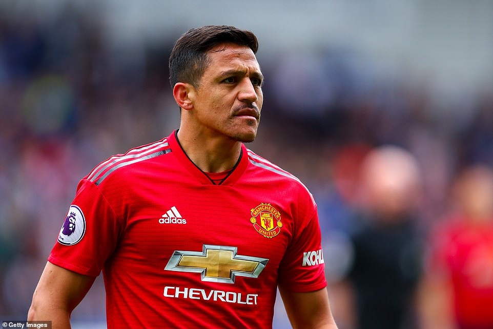 Sanchez nhận 500.000 bảng/tuần và chỉ ghi được 3 bàn tại Premier League trong gần 3 mùa giải. Ảnh: Getty.