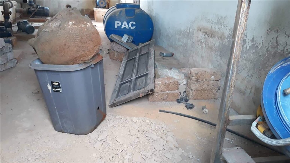 Các thiết bị lây ngày không hoạt động đã hư hỏng