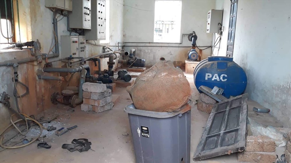 Các thiết bị lây ngày không hoạt động đã hư hỏng