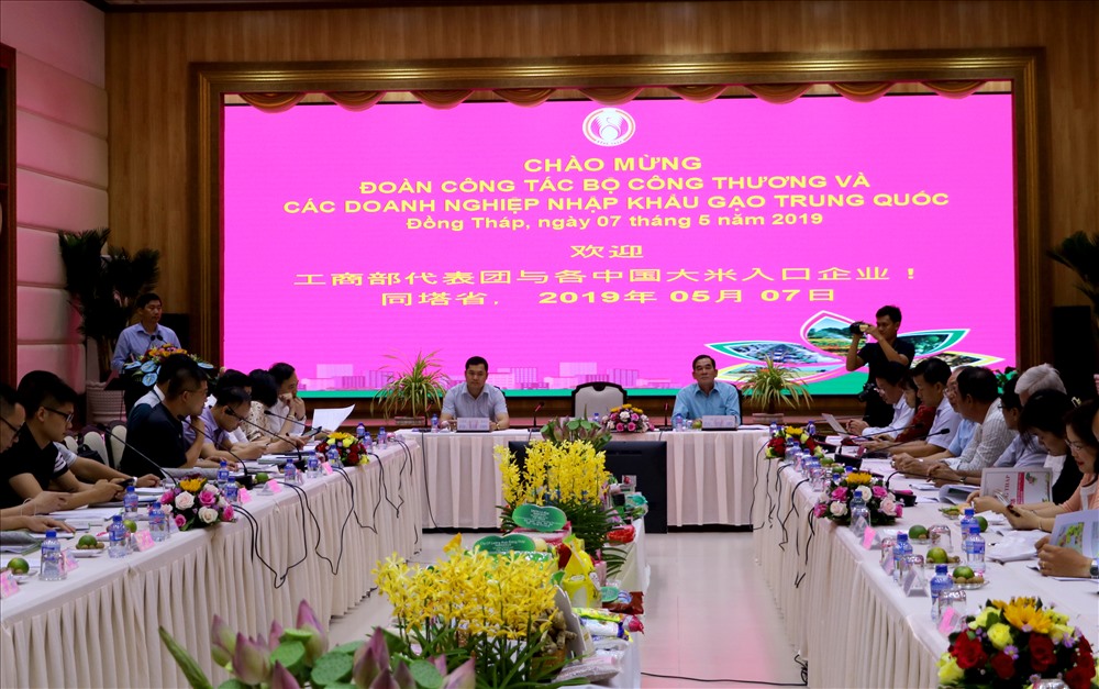 Quang cảnh buổi làm việc. Ảnh: LT