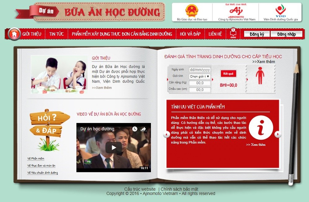Phần mềm được cung cấp hoàn toàn miễn phí tại website dự án, các trường chỉ cần đăng kí một tài khoản để sử dụng.
