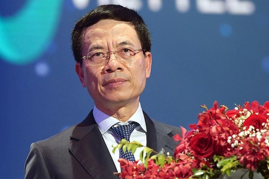 Ông Nguyễn Mạnh Hùng tân Bộ trưởng Bộ Thông tin và Truyền thông. Ảnh: PV