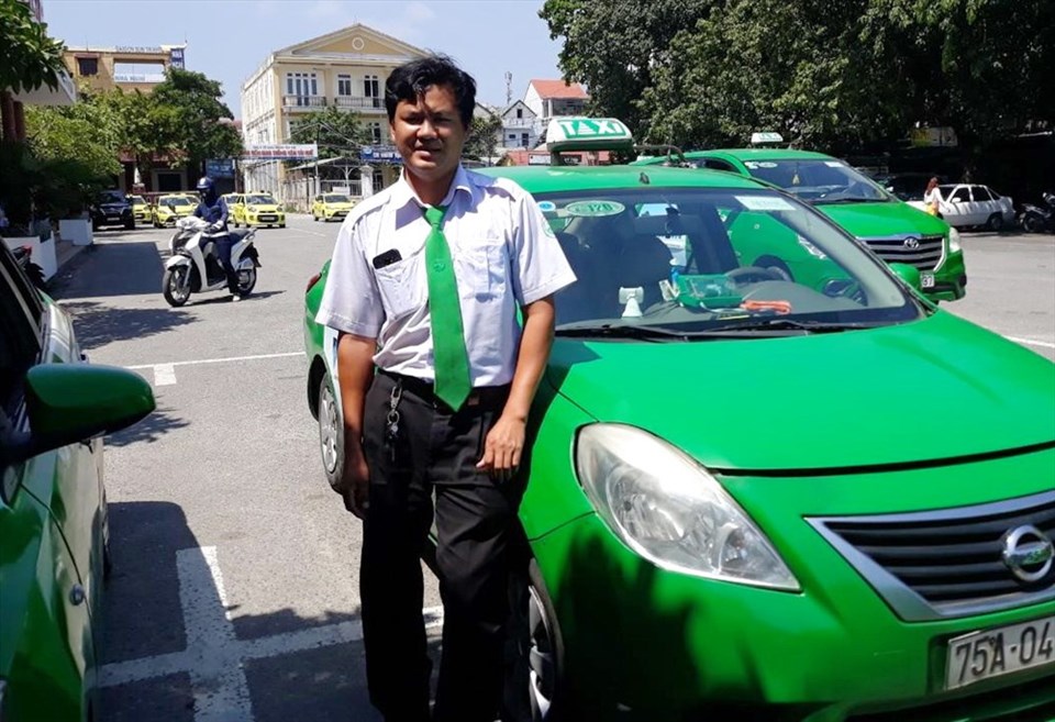 Hình ảnh tài xế taxi Mai Linh Nguyễn Tăng Quang. Ảnh: M.L Hình ảnh tài xế taxi Mai Linh Nguyễn Tăng Quang. Ảnh: M.L