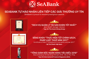 SeABank tự hào nhận liên tiếp các giải thưởng uy tín SeABank tự hào nhận liên tiếp các giải thưởng uy tín