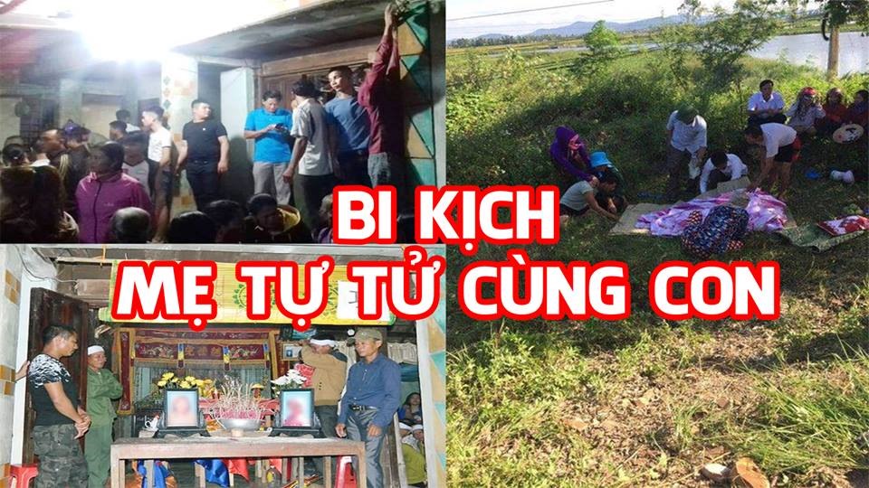 X&oacute;t l&ograve;ng bi kịch mẹ tự tử c&ugrave;ng con
