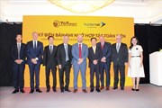 Tập đoàn T&T Group ký kết biên bản ghi nhớ hợp tấc toàn diện với hiệp hội doanh nghiệp Hunternet (Australia) Tập đoàn T&T Group ký kết biên bản ghi nhớ hợp tấc toàn diện với hiệp hội doanh nghiệp Hunternet (Australia)
