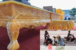Rộ mốt sưu tập đá ngọc nguyên khối hàng chục tỷ của đại gia Việt