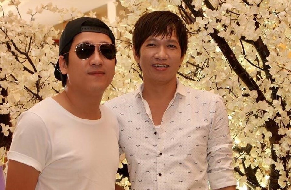 NS Nguyễn Minh Anh (phải) và Trường Giang NS Nguyễn Minh Anh (phải) và Trường Giang