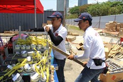Bên trong trận địa pháo hoa Quốc tế Đà Nẵng trước giờ khai mạc