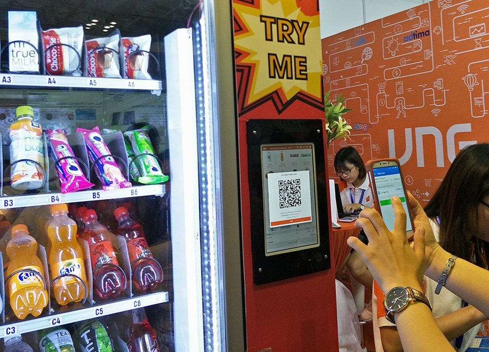 Trải nghiệm cổng thanh toán ZaloPay qua QR code (ảnh: PK). Trải nghiệm cổng thanh toán ZaloPay qua QR code (ảnh: PK).