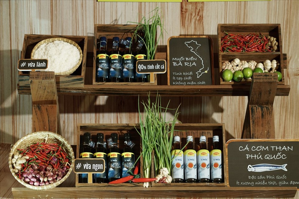 Nước mắm MAGGI sẽ có hai dòng sản phẩm phù hợp với khẩu vị của người tiêu dùng. Nước mắm MAGGI sẽ có hai dòng sản phẩm phù hợp với khẩu vị của người tiêu dùng.
