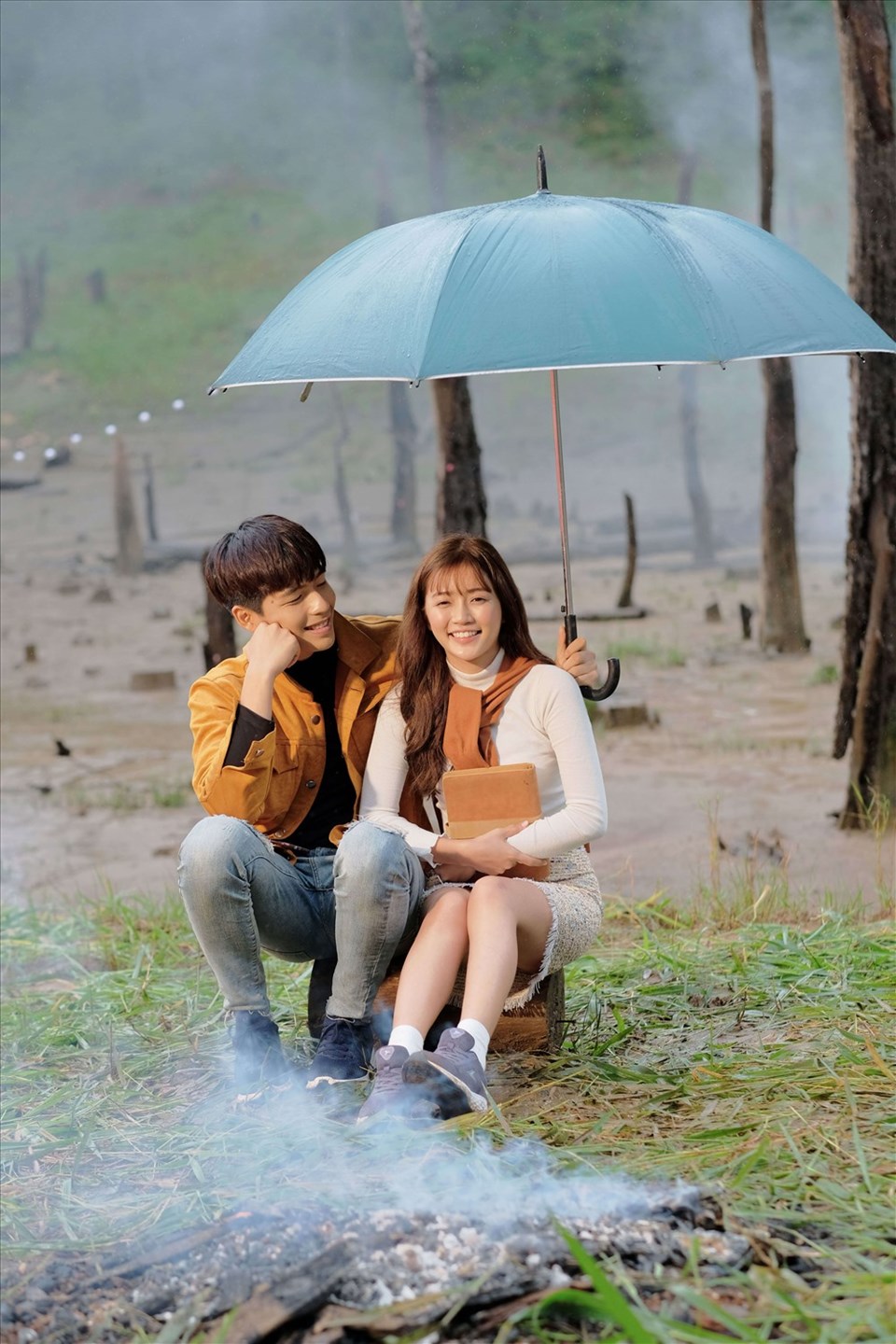 Hình ảnh dễ thương của bộ đôi Yoon Trần và An Vy Hình ảnh dễ thương của bộ đôi Yoon Trần và An Vy