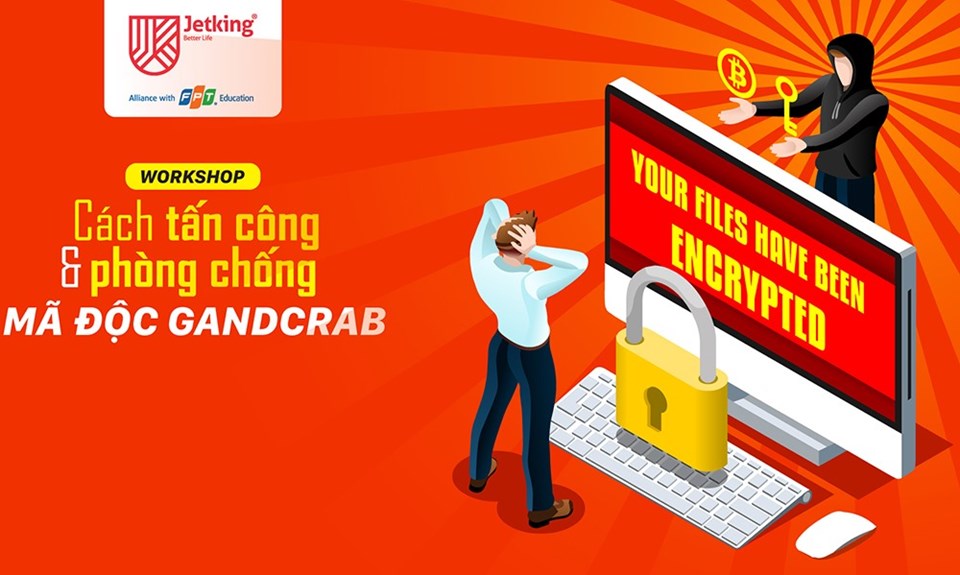 Thời gian qua, nhiều cuộc hội thảo đã được tổ chức nhằm truyền tải các biện pháp phòng tránh những biến thể của mã độc tống tiền (ảnh: jetking.fpt.edu.vn). Thời gian qua, nhiều cuộc hội thảo đã được tổ chức nhằm truyền tải các biện pháp phòng tránh những biến thể của mã độc tống tiền (ảnh: jetking.fpt.edu.vn).