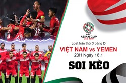 Soi kèo Việt Nam vs Yemen Asian Cup 2019: Phải thắng và thắng đậm