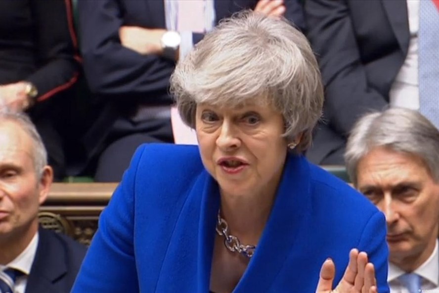 Thủ tướng Anh Theresa May. Ảnh: DPA.