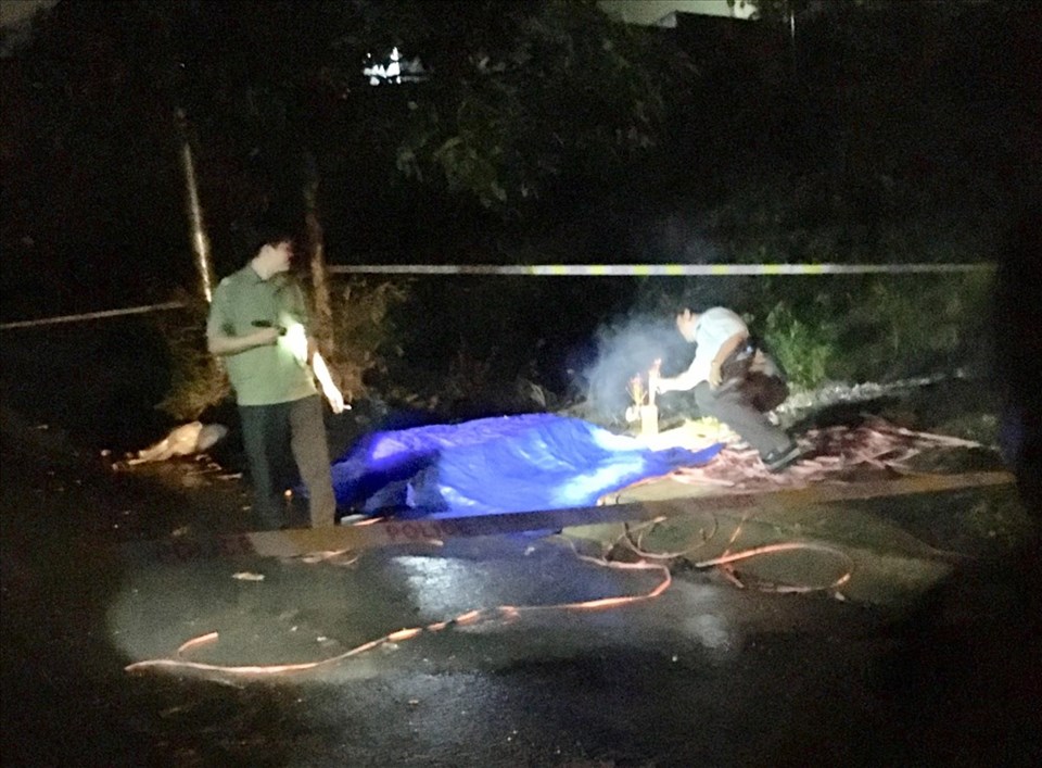 Hiện trường vụ chết người nghi do "phê ma túy". Hiện trường vụ chết người nghi do "phê ma túy".