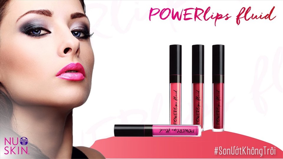 Son ướt Powerlip Fluid bền màu lên đến 24h, không lem, không trôi, ngay cả khi ăn uống, đi bơi hay tập thể thao. Son ướt Powerlip Fluid bền màu lên đến 24h, không lem, không trôi, ngay cả khi ăn uống, đi bơi hay tập thể thao.