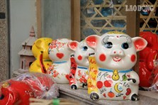 Chiêm ngưỡng loạt heo đất ngộ nghĩnh, sẵn sàng ra thị trường Kỷ Hợi