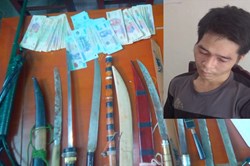 Bắt giữ 2 ông trùm ma túy luôn mang vũ khí nóng trong người