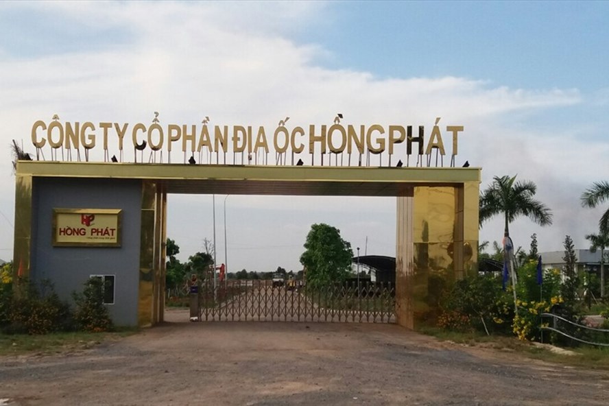 Công ty CP địa ốc Hồng Phát. Ảnh: C.H