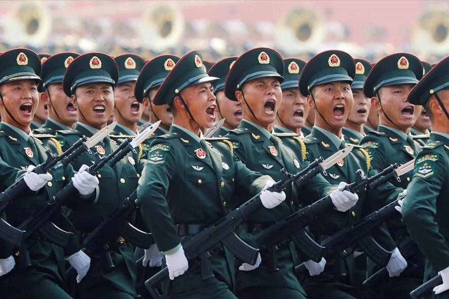 Chùm ảnh: Trung Quốc diễu binh kỷ niệm 70 năm Quốc khánh chum anh trung quoc dieu binh ky niem 70 nam quoc khanh